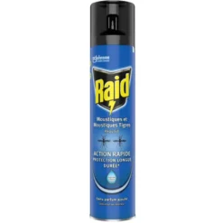 Raid aerosol repulsif moustique