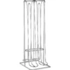 Range capsules metal gris