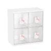 Rangement lapin 4 tiroirs