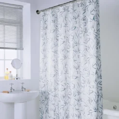 Rideau de douche bambou