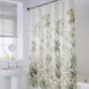 Rideau de douche botanique
