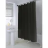 Rideau de douche noir