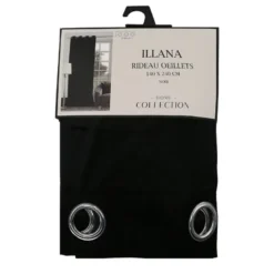 Rideau oeillets illana 140x240cm