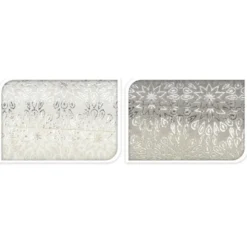 Rouleau ivory et champagne 28x15