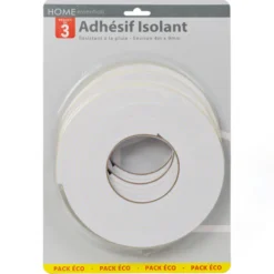 3 rouleaux isolant adhesif