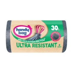 Sacs poubelle 30l x8 poignees