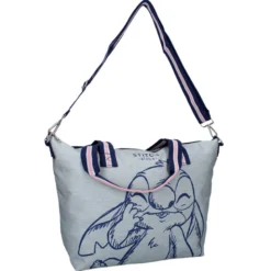 Sac velours stitch