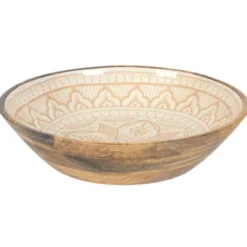 Saladier en bois ankara d28x7cm