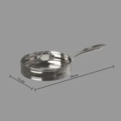 Sauteuse 28cm inox resilience