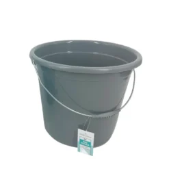 Seau menager anse metal couleur
