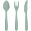 Set de couverts en plastique x12