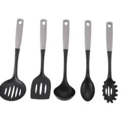 Set de 5 ustensiles avec support