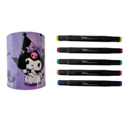 Set pot crayon et 5 marqueurs