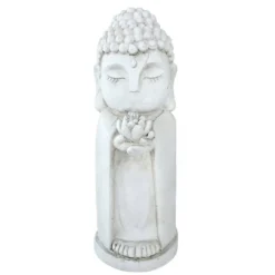 Statue bouddha debout solaire
