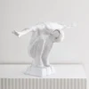 Statuette effet marbre