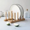 Support assiette bambou 22*12*10