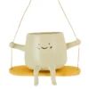 Suspension pot visage beige o11c