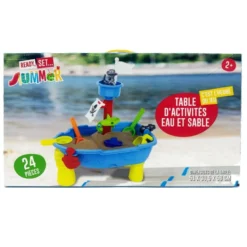 Table d'activite a eau et sable