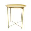 Table d'appoint tina ocre/terra/