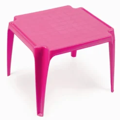 Table enfant rose