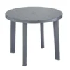 Table ronde tondo grise