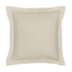 Taie d'oreiller 63x63 coton beig
