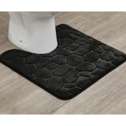 Tapis contour noir