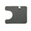 Tapis contour teddy fleece ecru