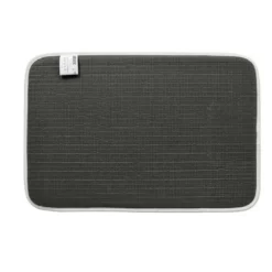 Tapis de bain soft touch blanc