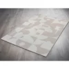 Tapis geo creme 60x110cm