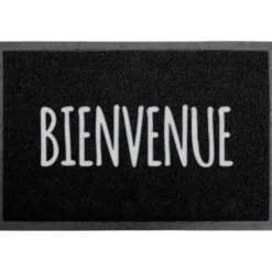 Tapis imp 40x60cm pvc bienvenue