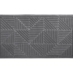 Tapis triangle 43x75cm - gris