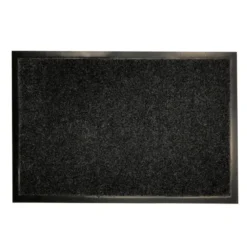 Tapis 60x80cm gris chine blanc