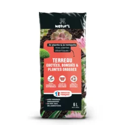 Terreau cactees bonsais plantes