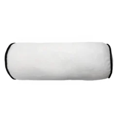Traversin piping noir d15x45cm c