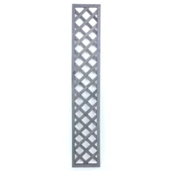 Treillis en bois 1.8m x 0.3m gri
