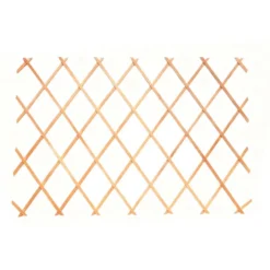Treillis extensible en bois