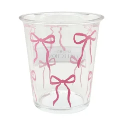 Verre motif noeud 330ml