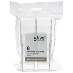 Verrine carre 8.5cl x8
