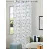 Voile oeillets flore 140x240cm
