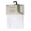 Voile passants dentelle