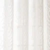 Voile type leaf ecru